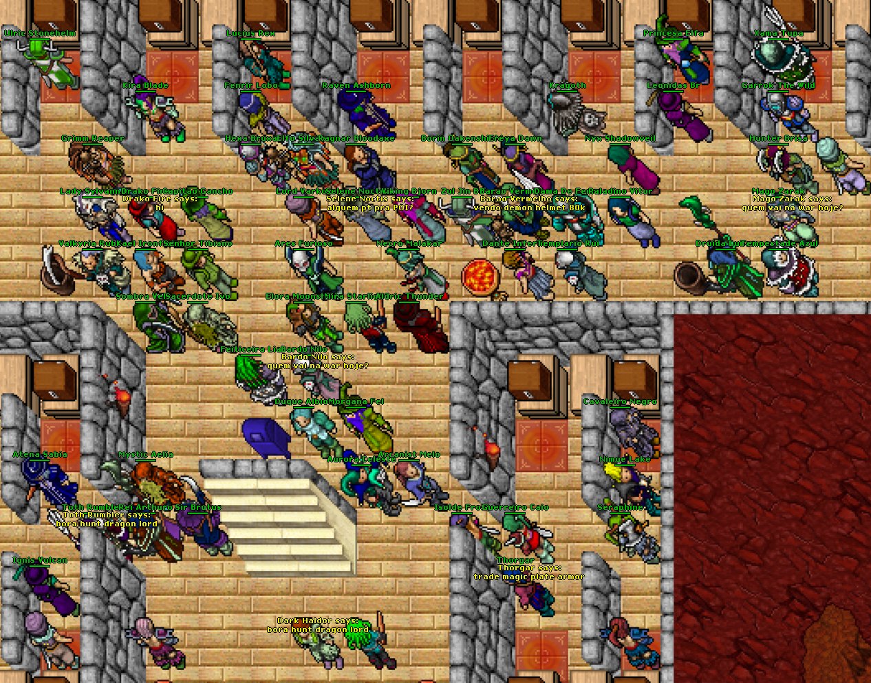 Você lembra do depot lotado?